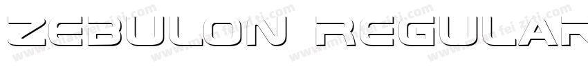 Zebulon Regular字体转换